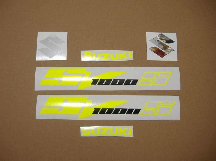 Стикери Сузуки SV 1000S 2003г-2007г Suzuki 2005 лепенки св 1000с 2004