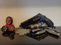 Pistol cu bile cauciuc-metal HDR 50 -20 jouli REALI
