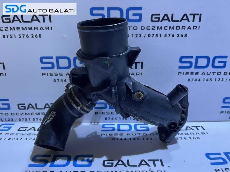 Furtun Conducta Tub Tubulatura Admisie Aer Intercooler Renault Scenic 3 1.5 DCI 2009 - 2017 Cod 165764902R 165764902