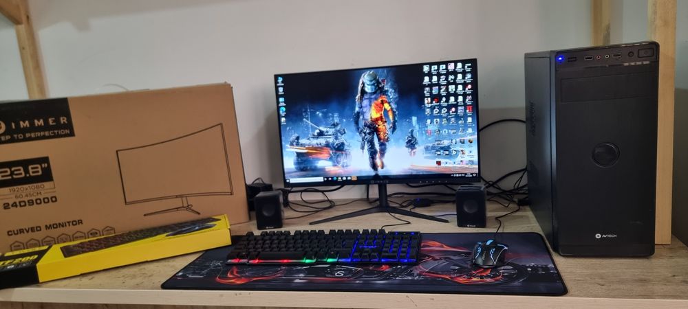 Игровой компьютер полный комплект + ДОСТАВКА БЕПУЛ