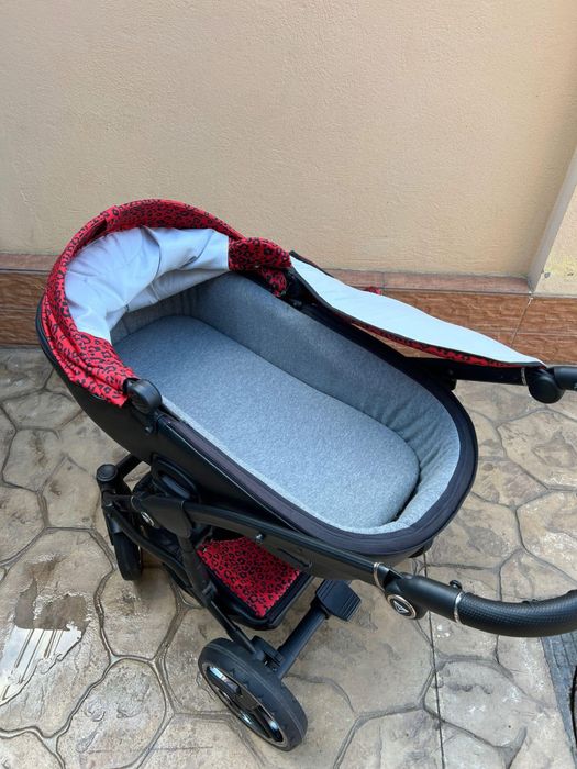 Carucior 3in 1 Junama Termo V3 Wild Red Print