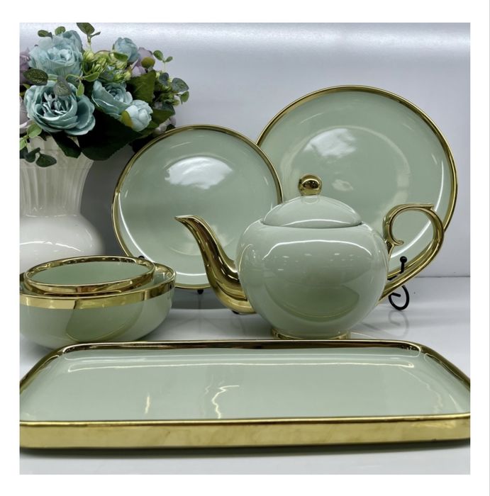 сервиз на 6 персон, 28 предметов, керемика