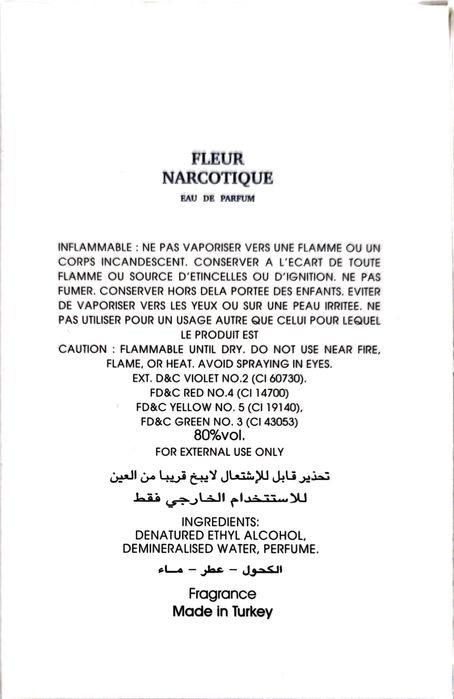 Fleur Narcotique Eau Parfum