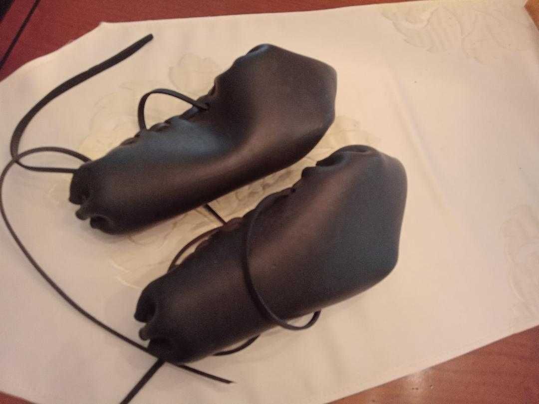 2 fote verzi, opinci fetita si stergar cusut manual