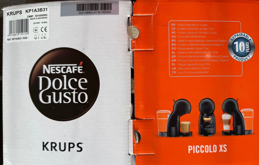 Кафе машина KRUPS Dolce Gusto KP1A3B31