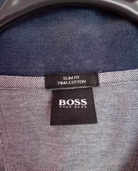 Оригинална фланелка с яка Hugo Boss
