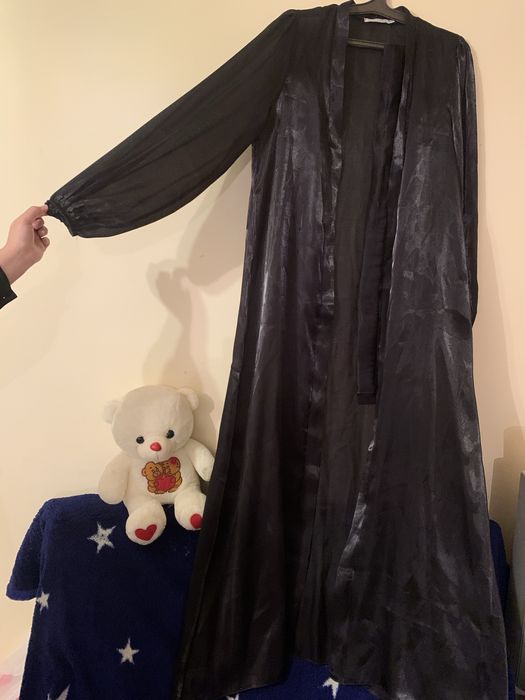 накидка абаика двоика с белым платьешком