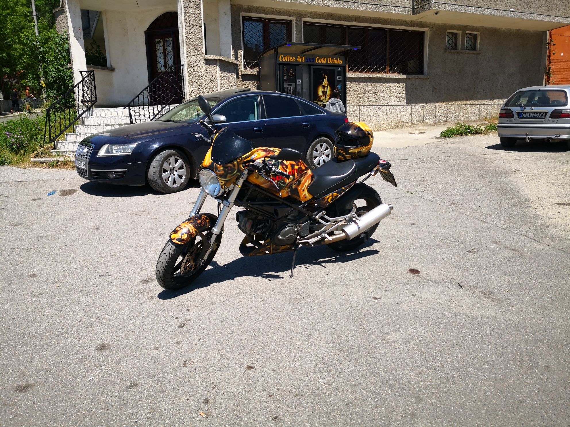 Мотор Дукати монстър/Ducati monster