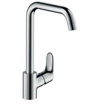 Baterie bucătărie Hansgrohe Focus M41, crom,  resigilată, 360°