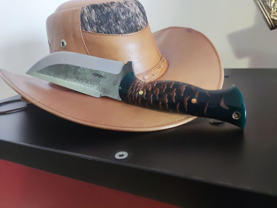 Cuțit vânătoare handmade bushcraft