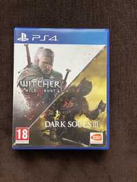 The Witcher 3 + Dark Souls 3 PS4