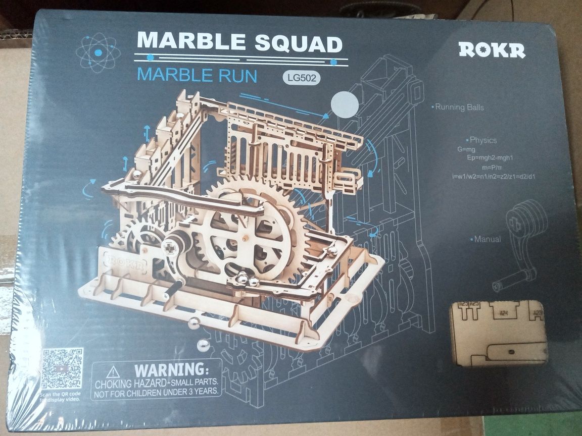 3D дървен пъзел ROKR, Marble Squad, 233 части