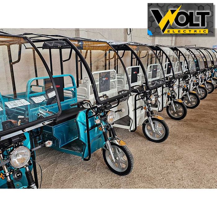 Фермерска CARGO товарна триколка 600кг. VOLT ELECTRIC S-800 2000W CE