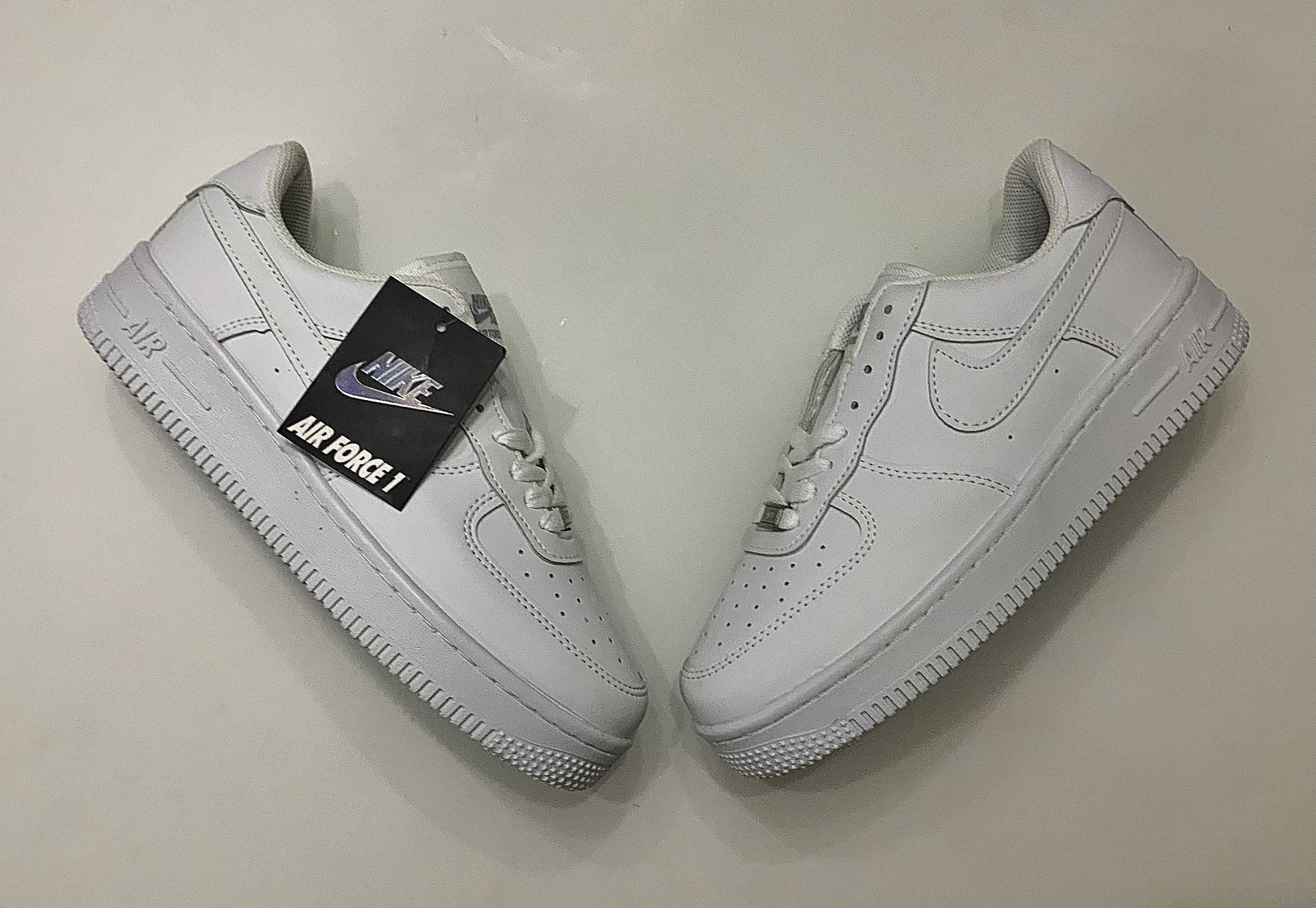 Nike Air Force 1 full white (бяло) (от 36 до 46 номер)