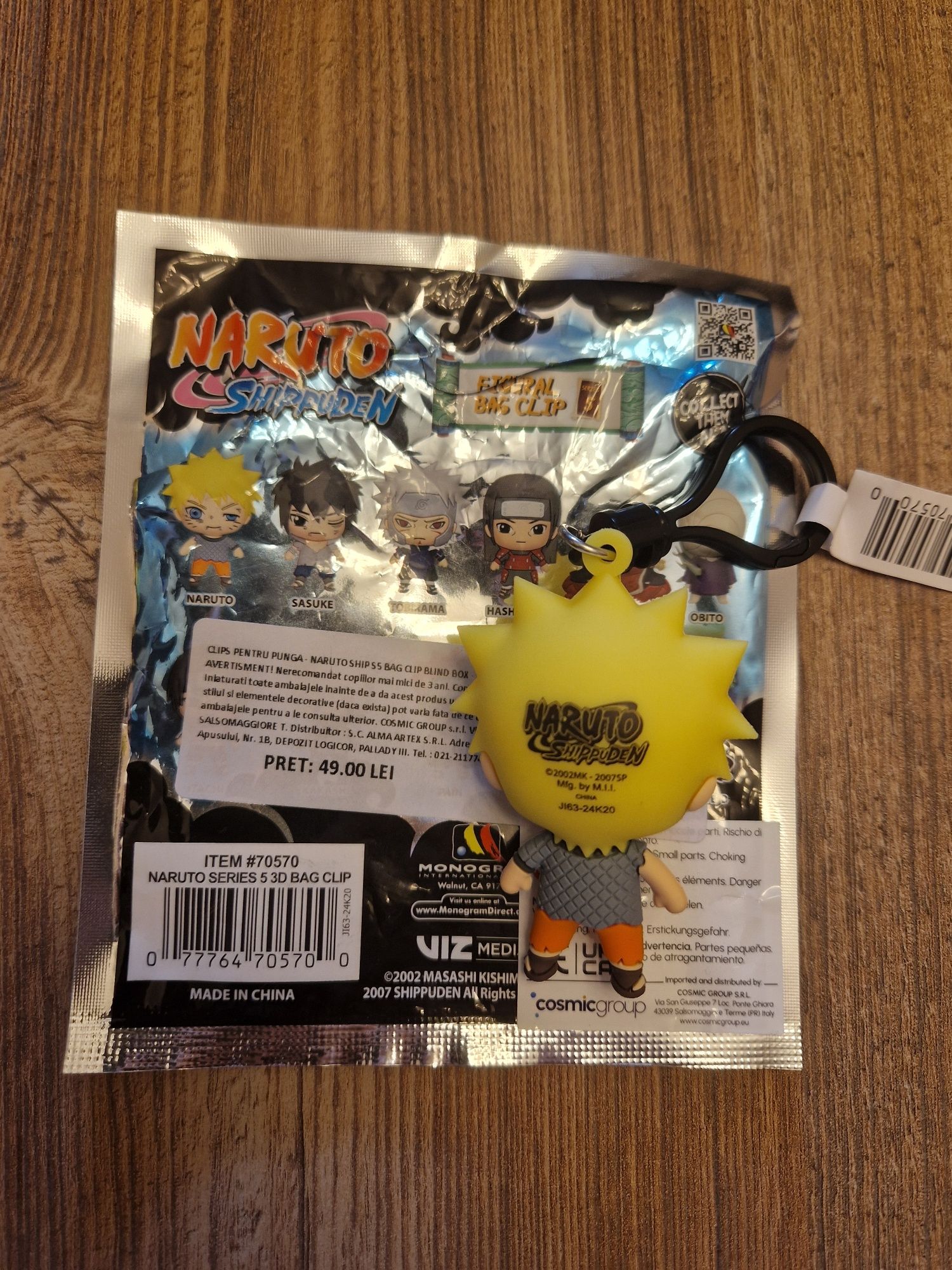 Naruto Shippuden Blind Box Mistery Bag Clips Naruto Uzumaki
