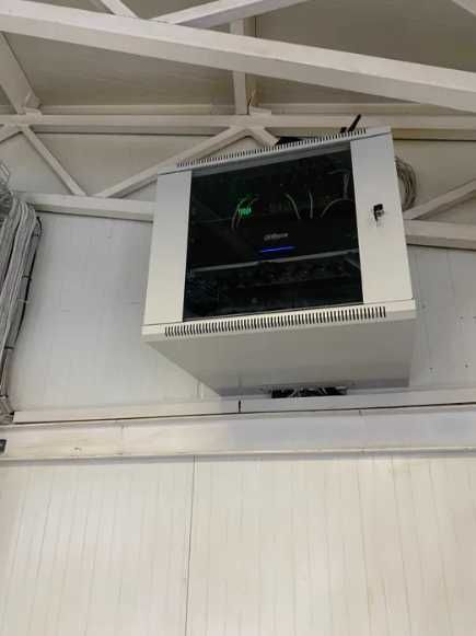 УСТАНОВКА видеонаблюдения комплект IP АHD WIFI камер в дом офис гараж