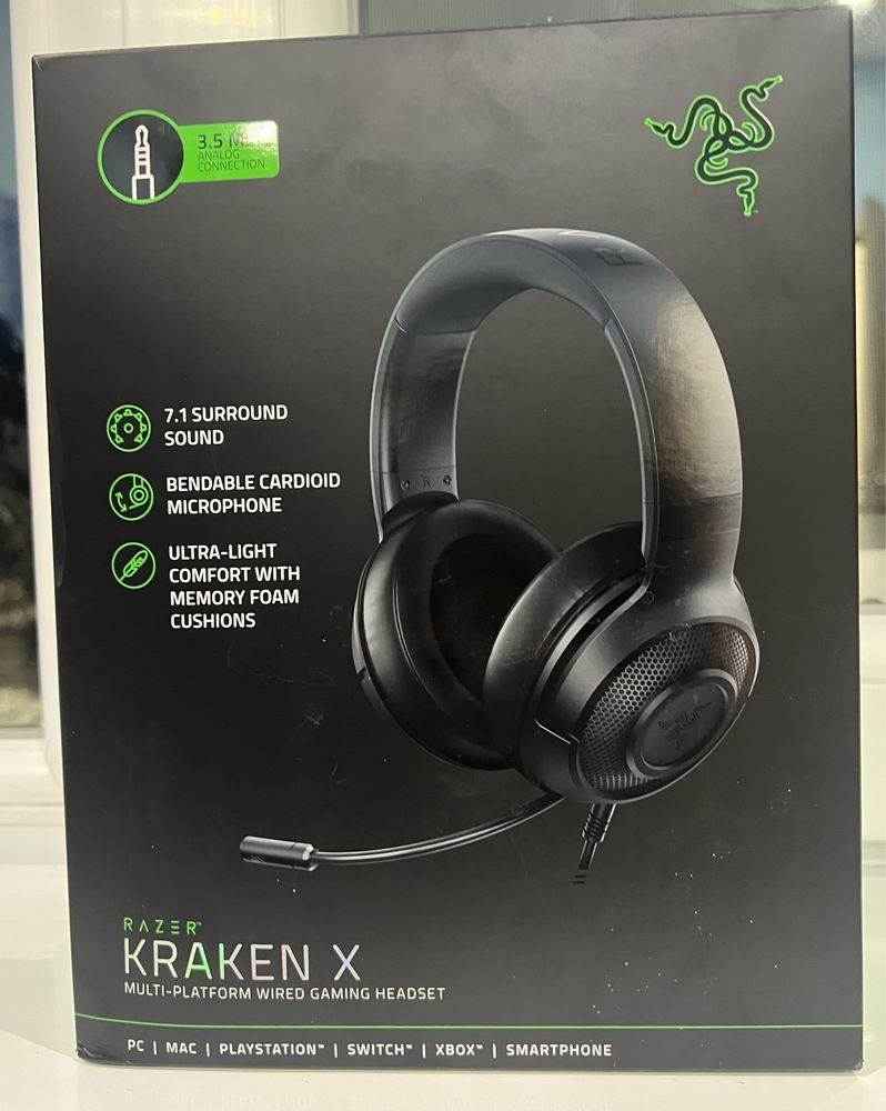 Слушалки Razer Kraken X