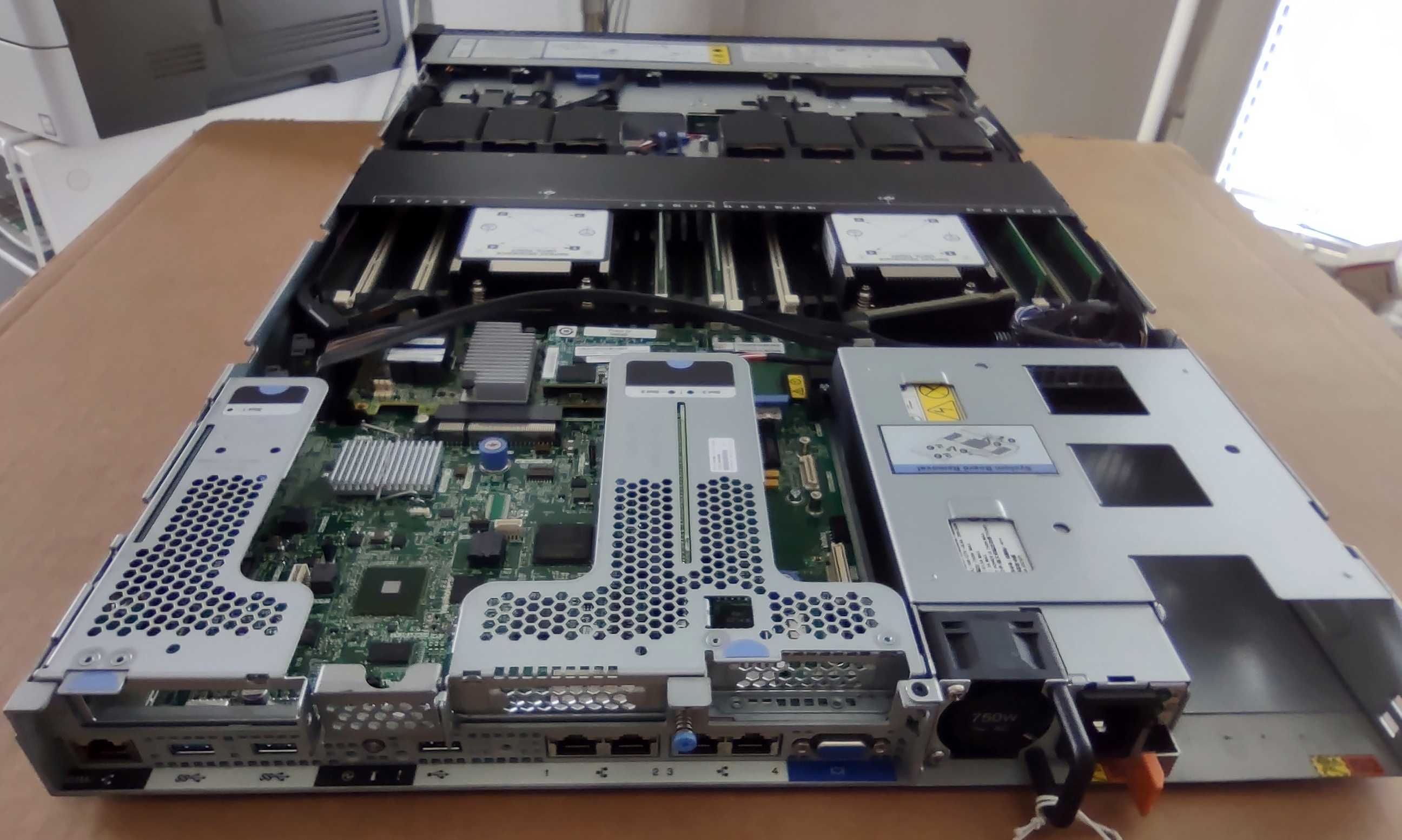 IBM X3550 M5 2*Xeon Е5-2650v4 12C 2.2-3.0GHz 32GB RAID M5210/2GB 1U