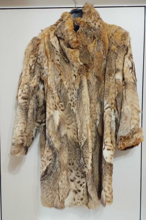 Палто естествен косъм от лисица