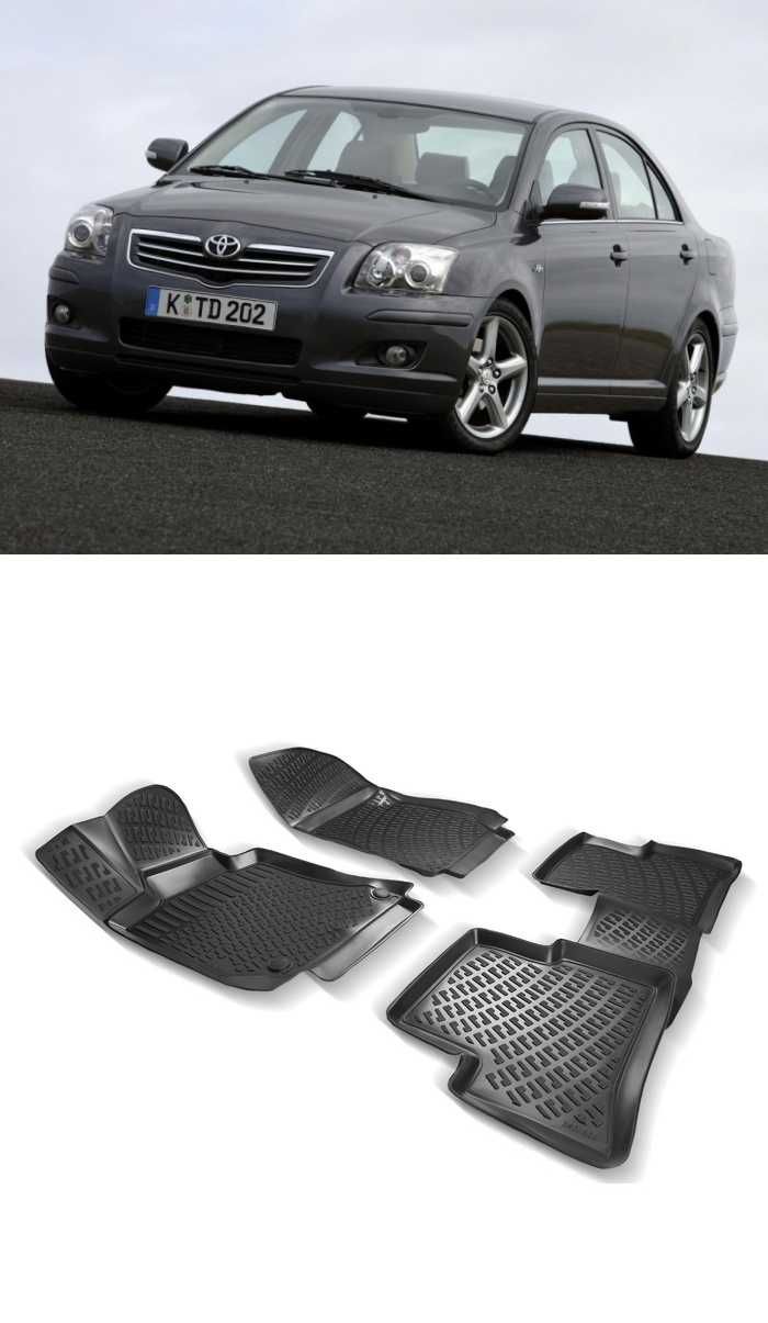 Гумени стелки Rizline съвместима с Toyota Avensis 2003 -2009