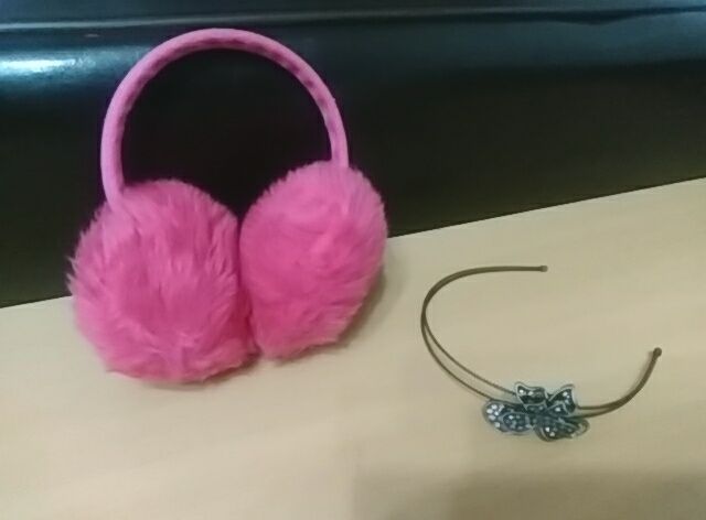 Наушки и ободок для волос