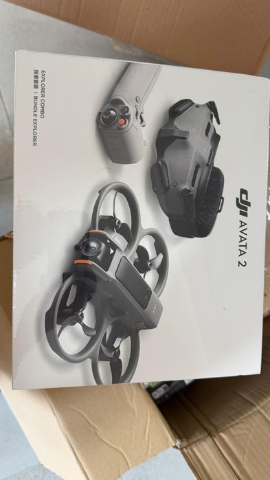 Drona DJI Avata 2 Explorer Combo (3 x Acumulator)