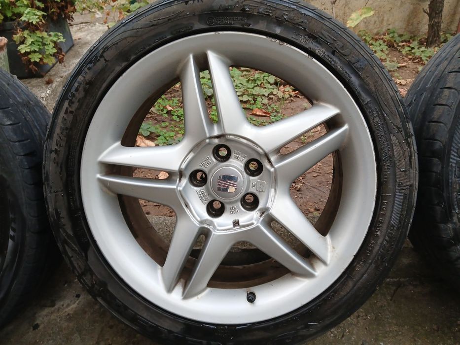 Оригинални Алум джанти 17цола за Seat.leon.ibiza.FR.vw Golf.4.5×100.