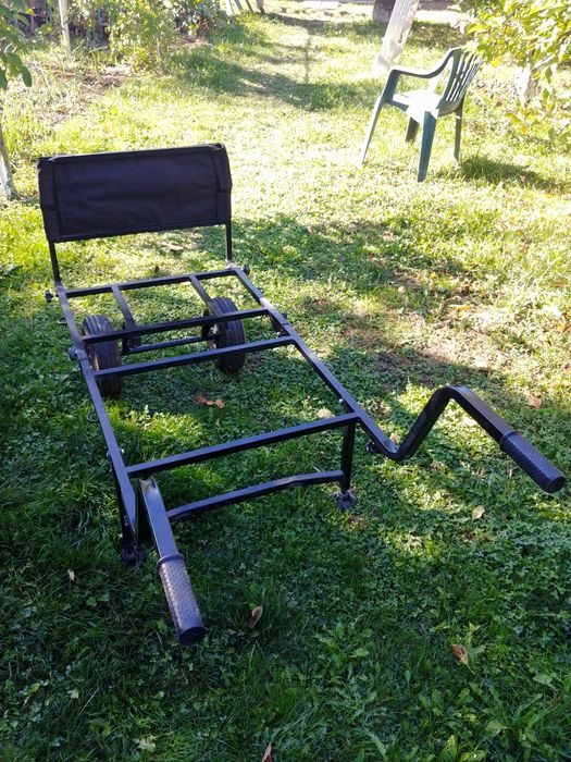 Carucior pescuit la crap Caperlan Barrow Session Decathlon