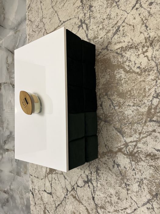 Masuta cafea/living tapitata cu blat MDF