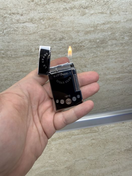 St dupont стоманена запалка  Пълманена запалка запалкалесно и работи