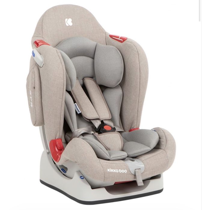 Столче за кола KikkaBoo - O`Right, 0-25 kg, Бежово