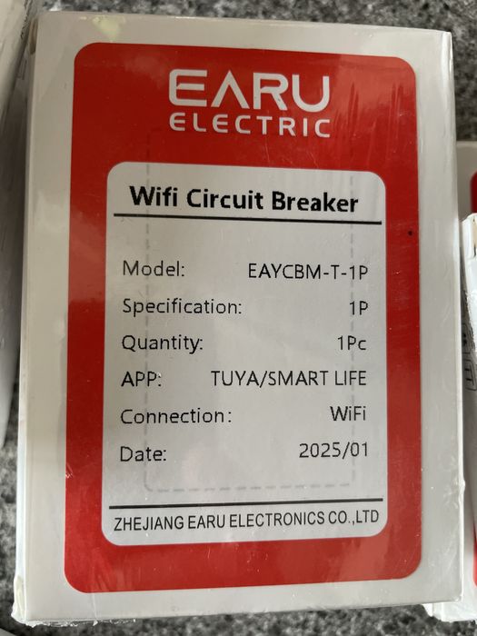 Sigurante 1P Automate Smart, compatibile Tuya, 4 x buc, pret / buc