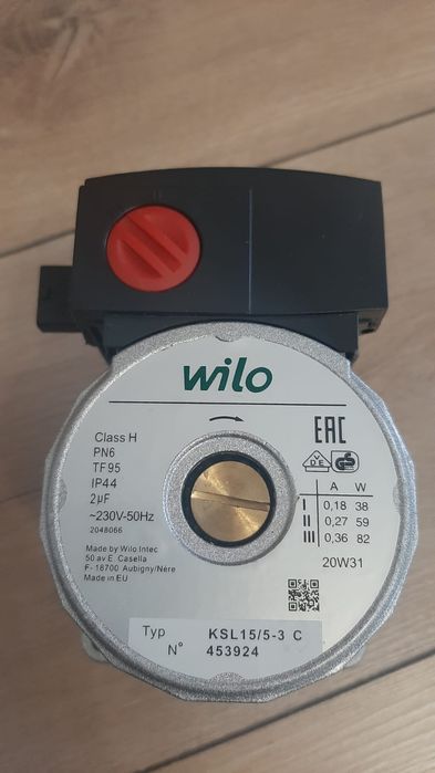 Циркуляционный насос Wilo KSL15/5-3C для газовых котлов