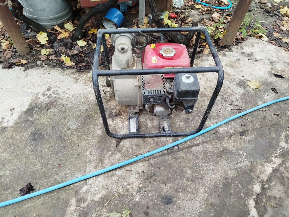 Coloana irigatii, motopompa Honda, motocultor.