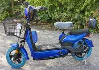 Електрически скутер EcoWay модел JY 450W мотор син цвят