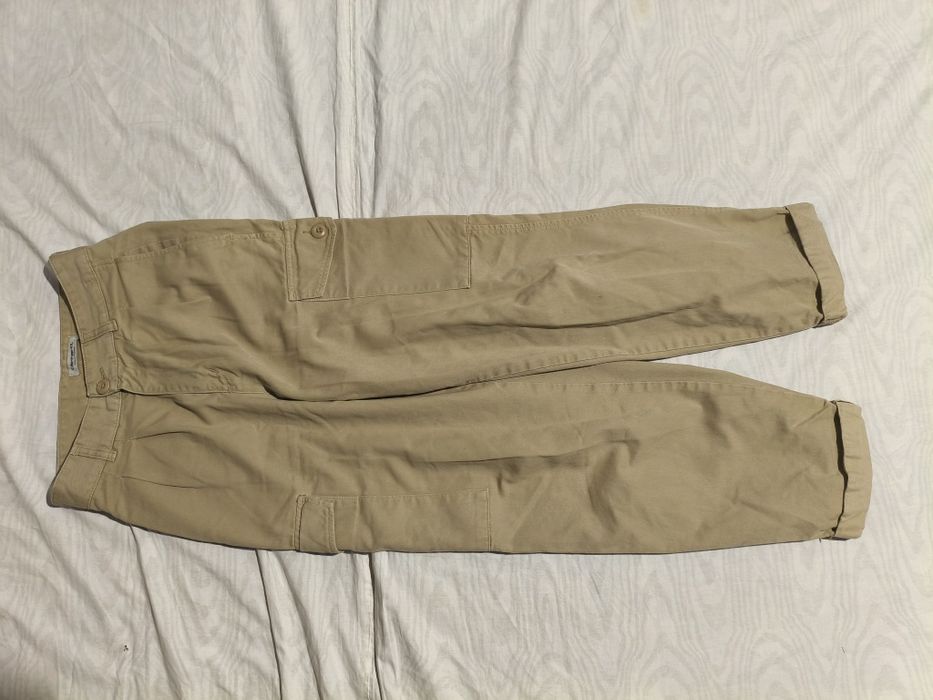 Pantaloni Carhartt WIP Collins 34cm lățime talie cargo buzunare casual