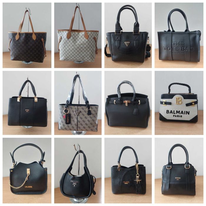 Дамска чанта луксозна чанта Guess,louis vuitton,hermes,michael kors