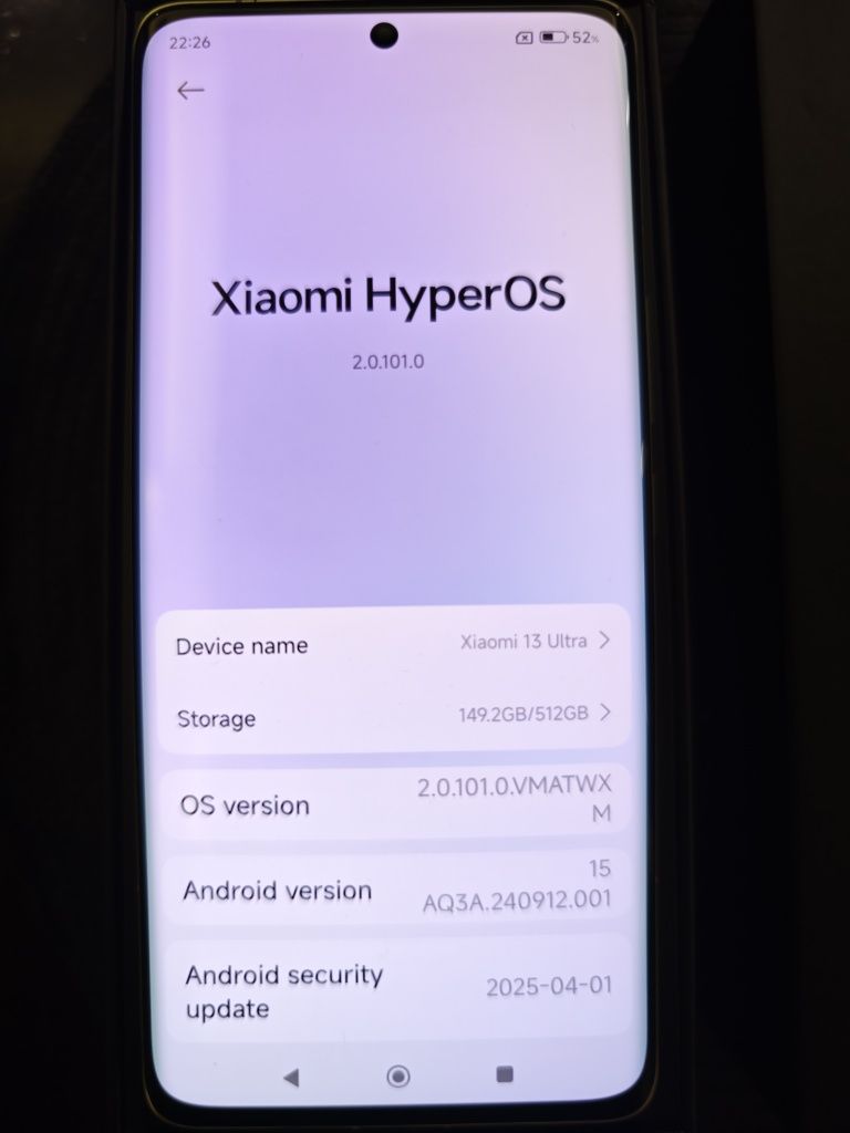 Xiaomi 13 Ultra 512 GB ROM 16 GB RAM - White