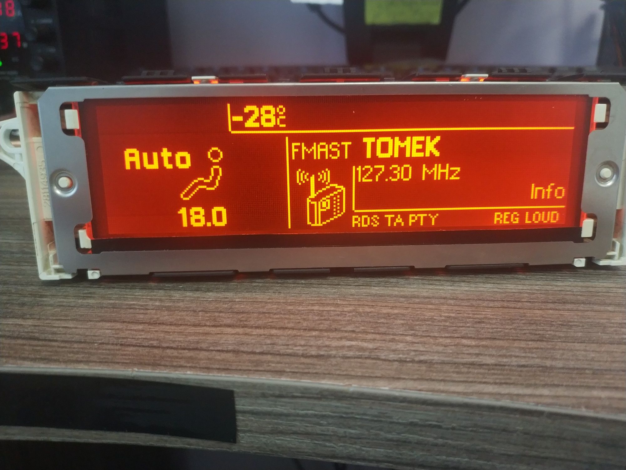 Италиански дисплей за ремонт на Info display Peugeot,Citroen,Fiat