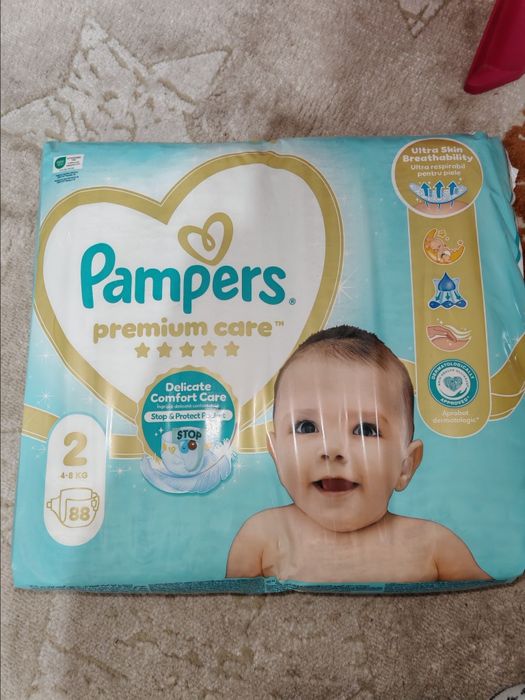 vând Pampers Premium Care Nr.2