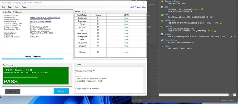 Procesor I5 7400 3.00GHz socket 1151 v1