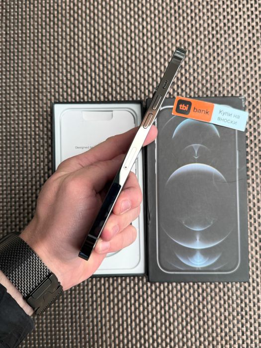 256Gb! iPhone 12 Pro MAX  Лизинг от 22лв/м Graphite черен изплащане