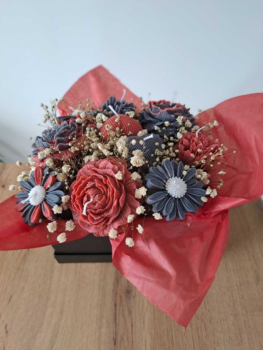 Ръчно направени свещички от соев восък