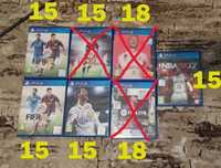 FIFA 15, 16 18 20 21 NBA17 Detroit Injustice Soul Calibur Tekken ps4