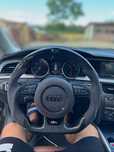 Volan Audi cu LED facut la comanda, custom , a3 a4 a5 a6 a7 a8 !