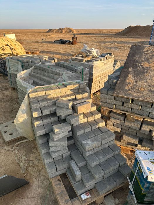 Новые брусчатки 140-150 кв м