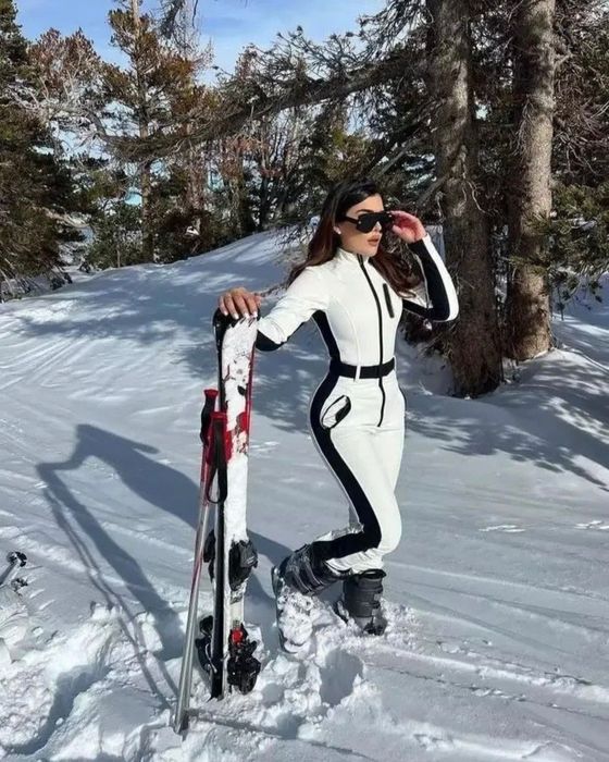 Горнолыжный костюм комбинезон для сноуборда и лыж женский