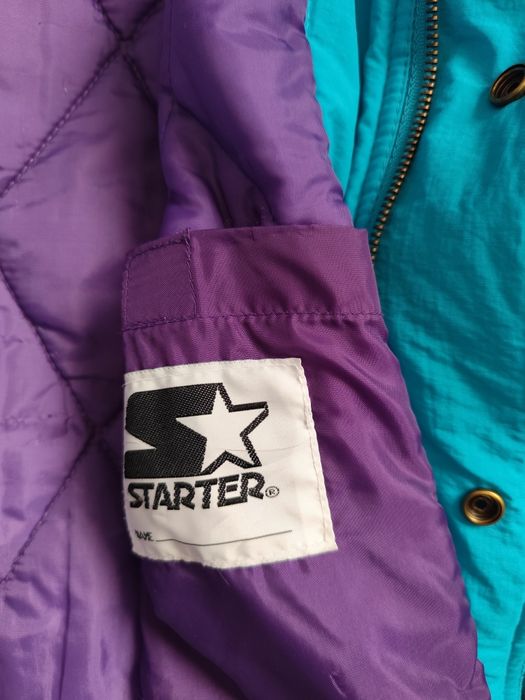 Geaca Vintage Starter Charlotte Hornets