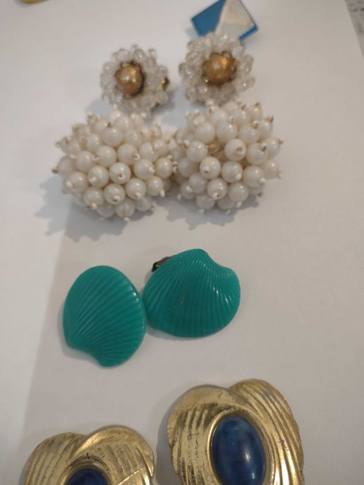 Cercei cu clips vintage toți din comunism