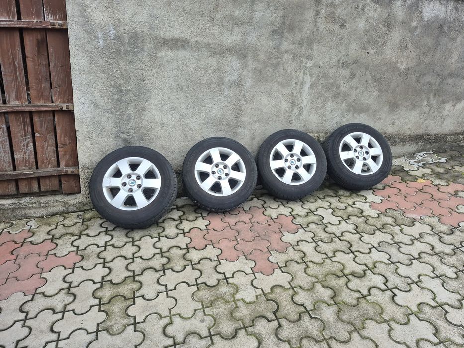 Jante Aliaj Skoda pe 15 un set 5x112 pe 18 si un set Bmw pe 16